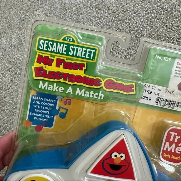 Sesame Street my first electronic Game make a match Techno Source 2005 - Picture 2 of 3